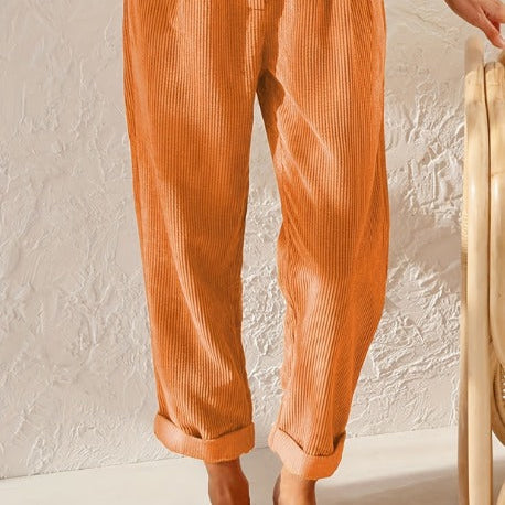 Women's Women’s Summer High-Waisted Wide-Leg Pants – Flowy,