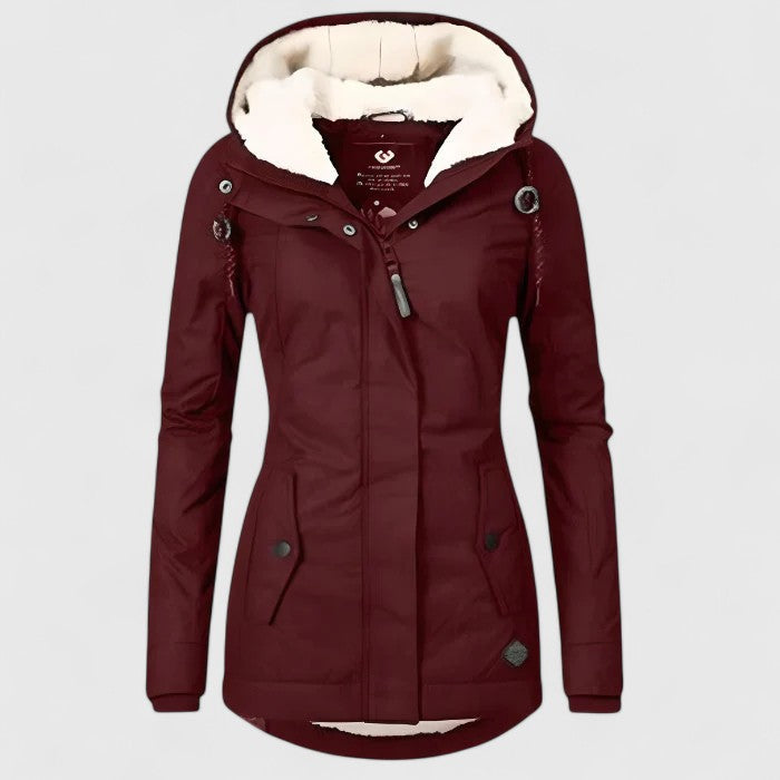 Seravia - Sleek, Waterproof Winter Jacket for All-Weather Style