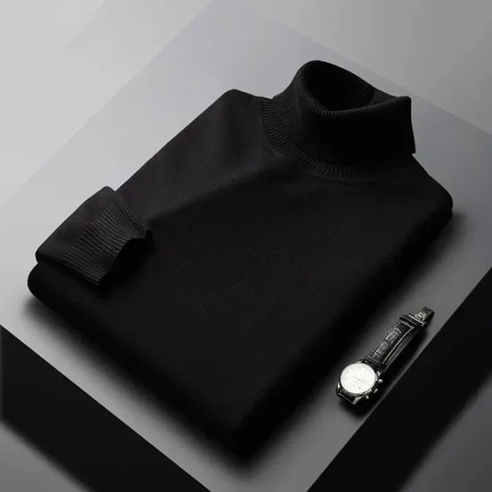 Mitchell Cashmere Turtleneck Sweater