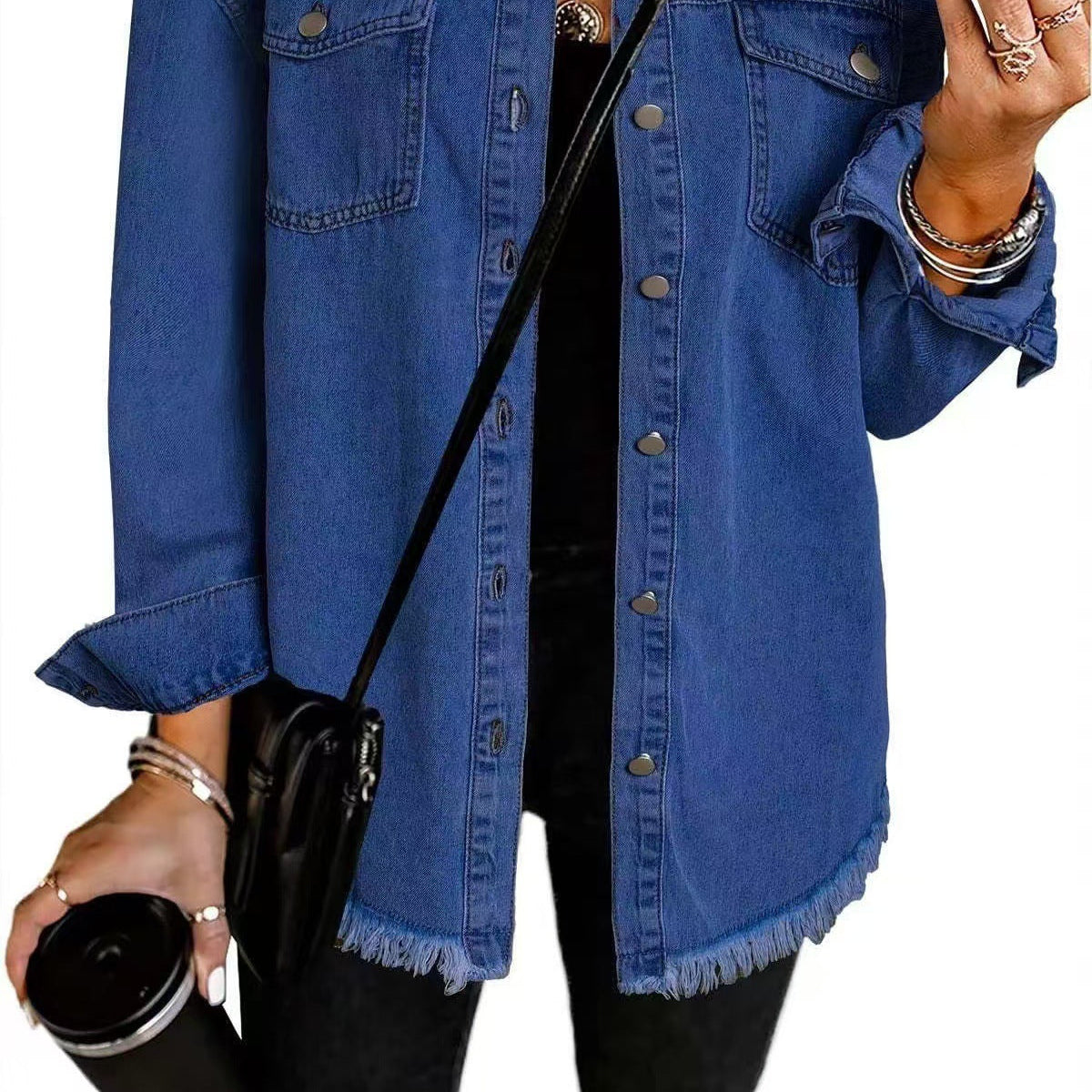Katja | Iconic Denim Jacket: Timeless Style for Everyday Wear
