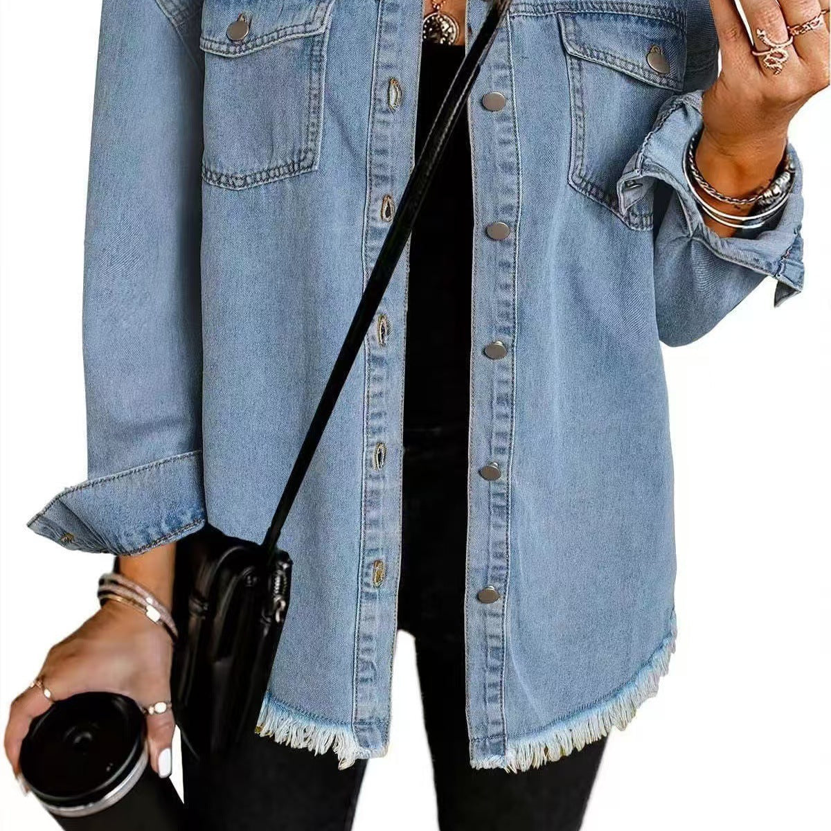 Katja | Iconic Denim Jacket: Timeless Style for Everyday Wear
