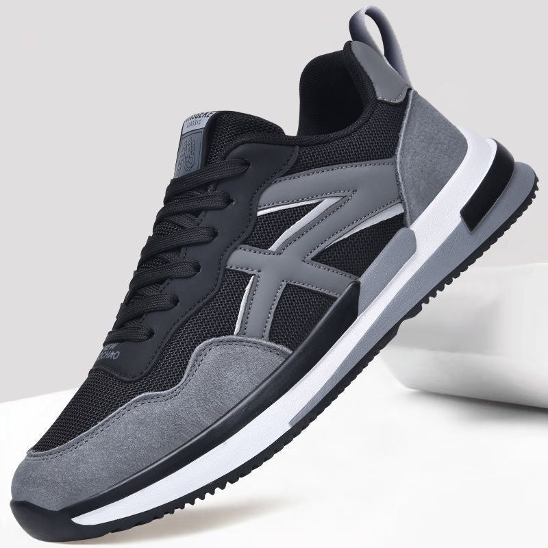 Mode Men's Athletic Sneakers with Shock-Absorbing Cushioning and