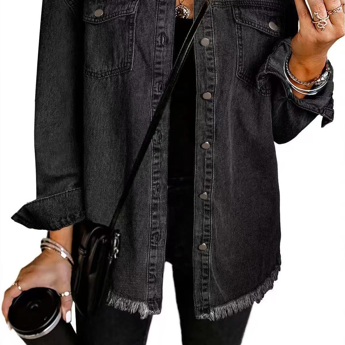 Katja | Iconic Denim Jacket: Timeless Style for Everyday Wear