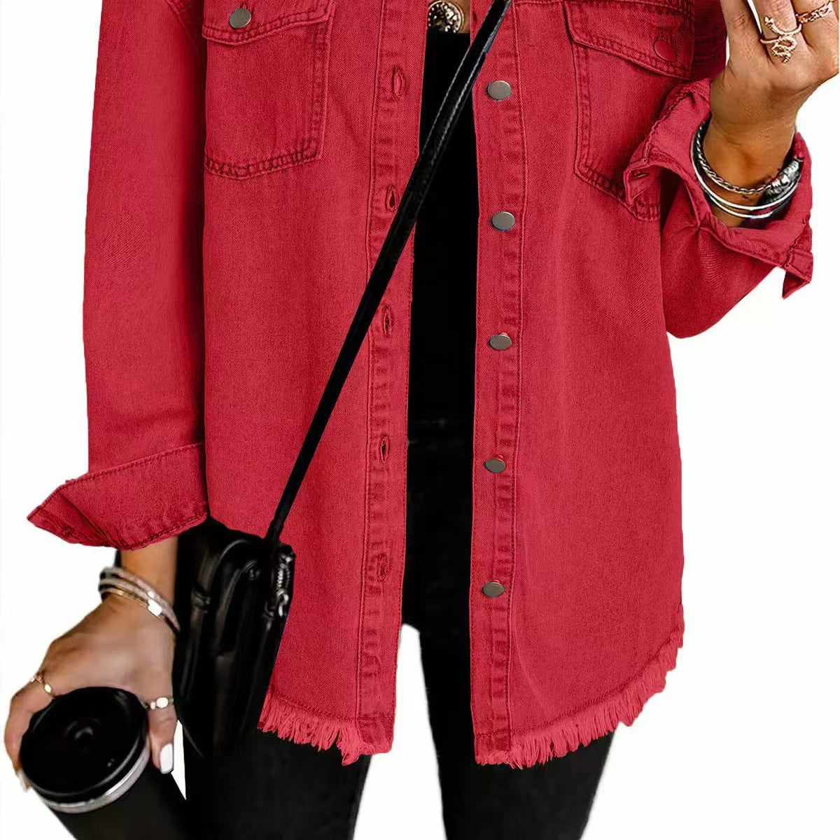 Katja | Iconic Denim Jacket: Timeless Style for Everyday Wear