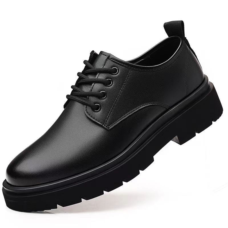 Men's Lace-Up Oxfords with Modern Design & Timeless Elegance -