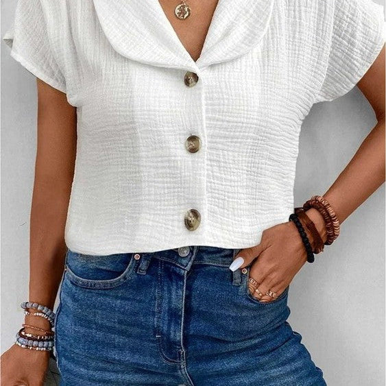 Aliyah: Effortlessly Chic Summer Blouse