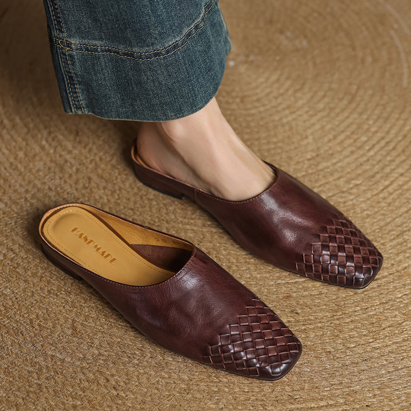 Helma - Premium Genuine Leather Mules