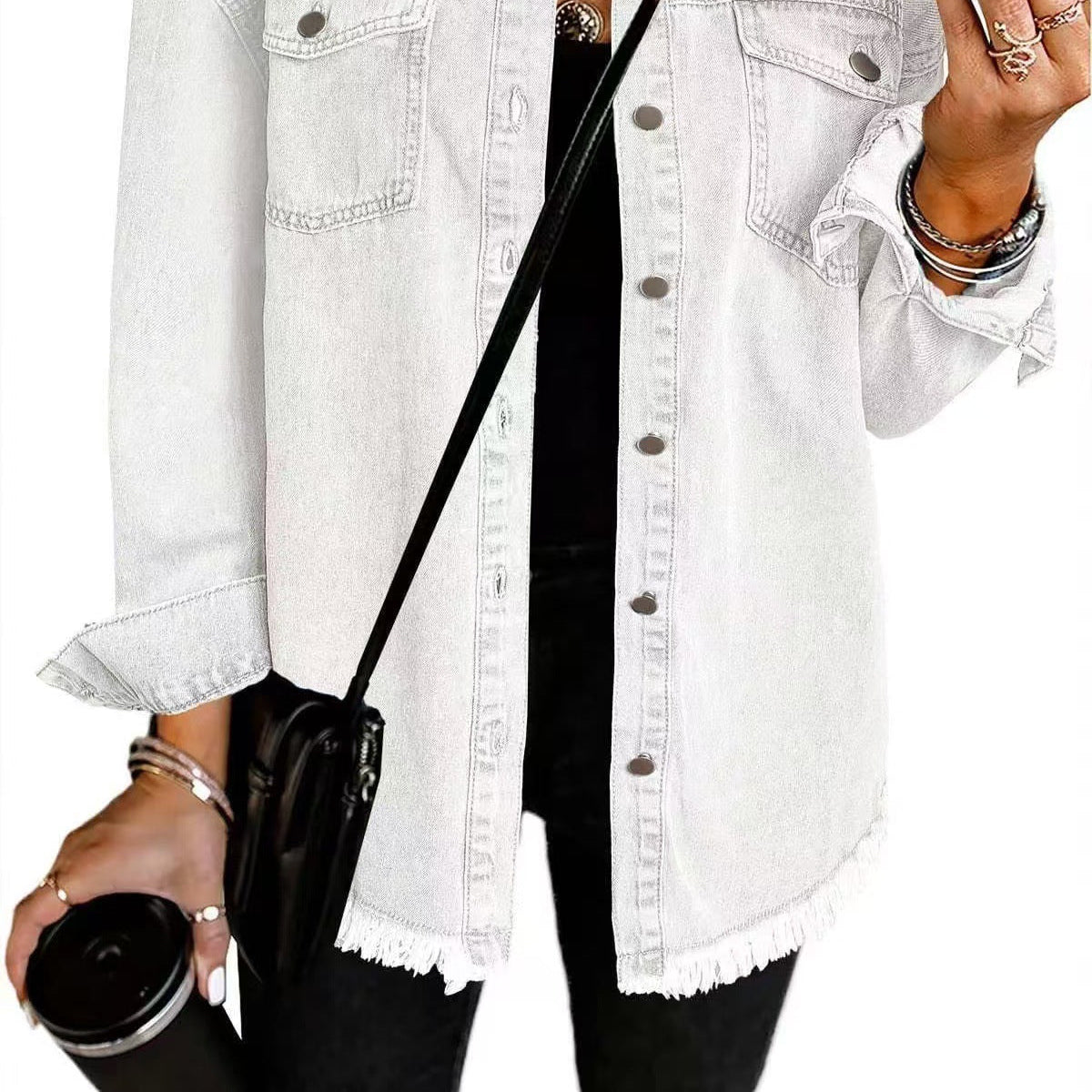 Katja | Iconic Denim Jacket: Timeless Style for Everyday Wear