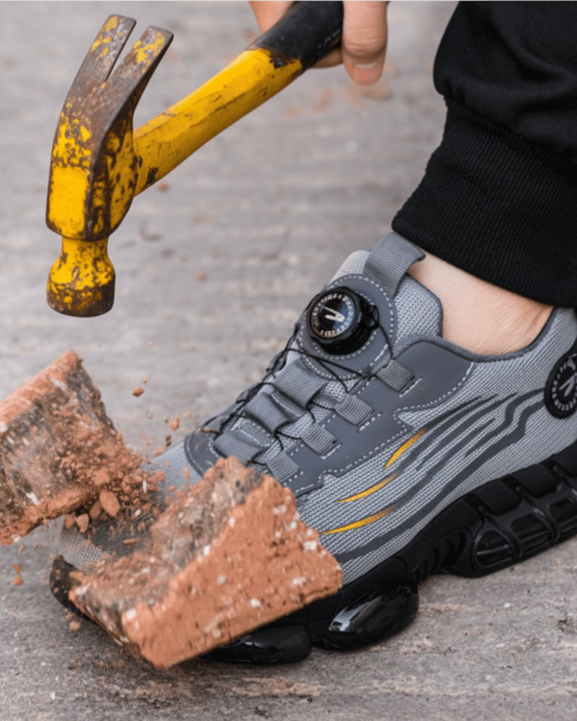 Shoes : Safety Work Shoes for Long Days - Breathable, Wide Toe, Anti-Slip in van Cozey Maison