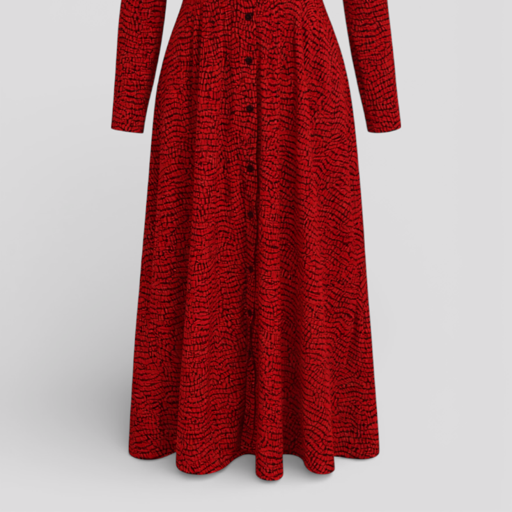 Pamela Flowing Shirt Maxi Dress — Effortless Elegance
