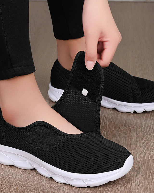 : Anna | Soft Comfortable Orthopedic Shoes in van Paper Favor