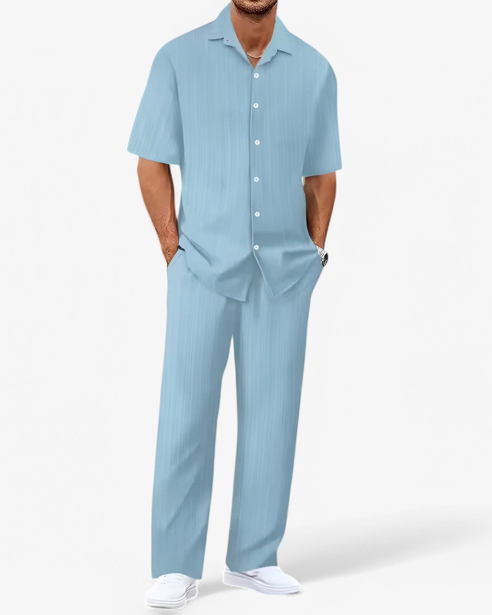 Business Casual set with shirt and pants