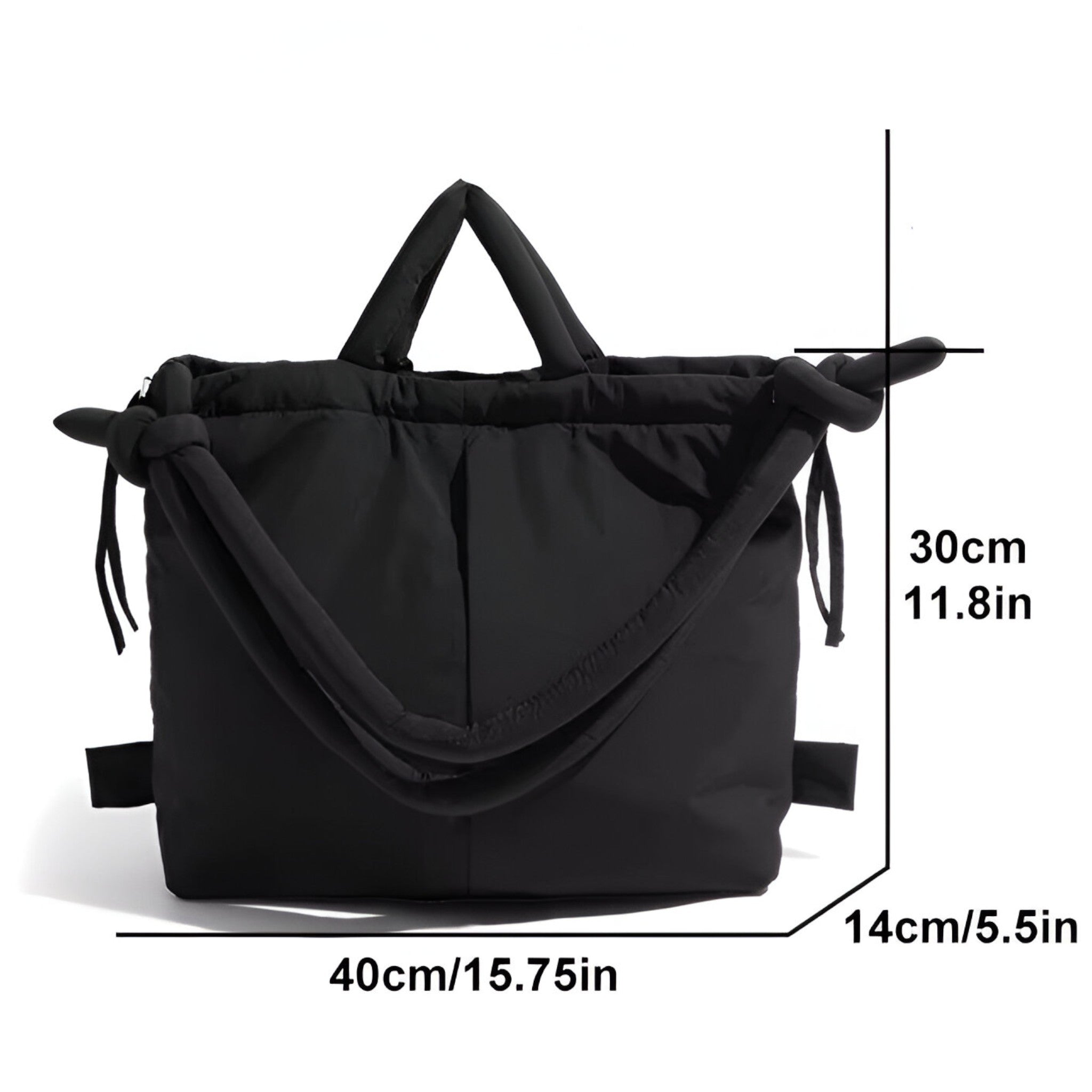 Women's Stylish Puffer Handbag with a Unique Look