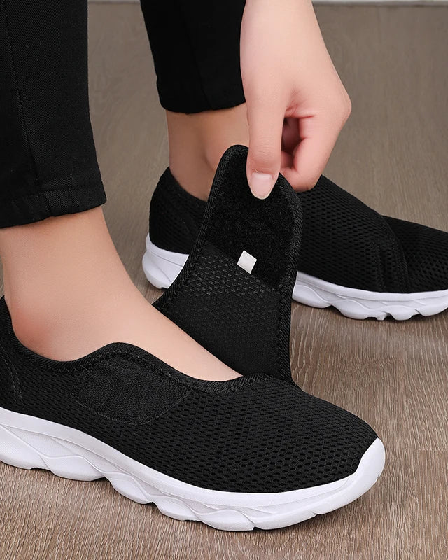 : Anna | Soft Comfortable Orthopedic Shoes in van Paper Favor