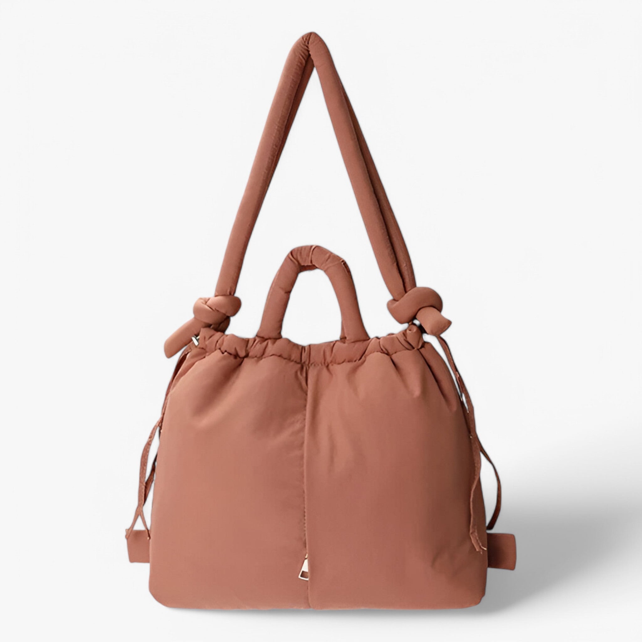 Women's Stylish Puffer Handbag with a Unique Look