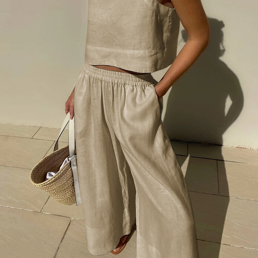 Timeless Classic Two-Piece Set – Elegant and Comfortable, Perfect for Work and Weekend Urban Style