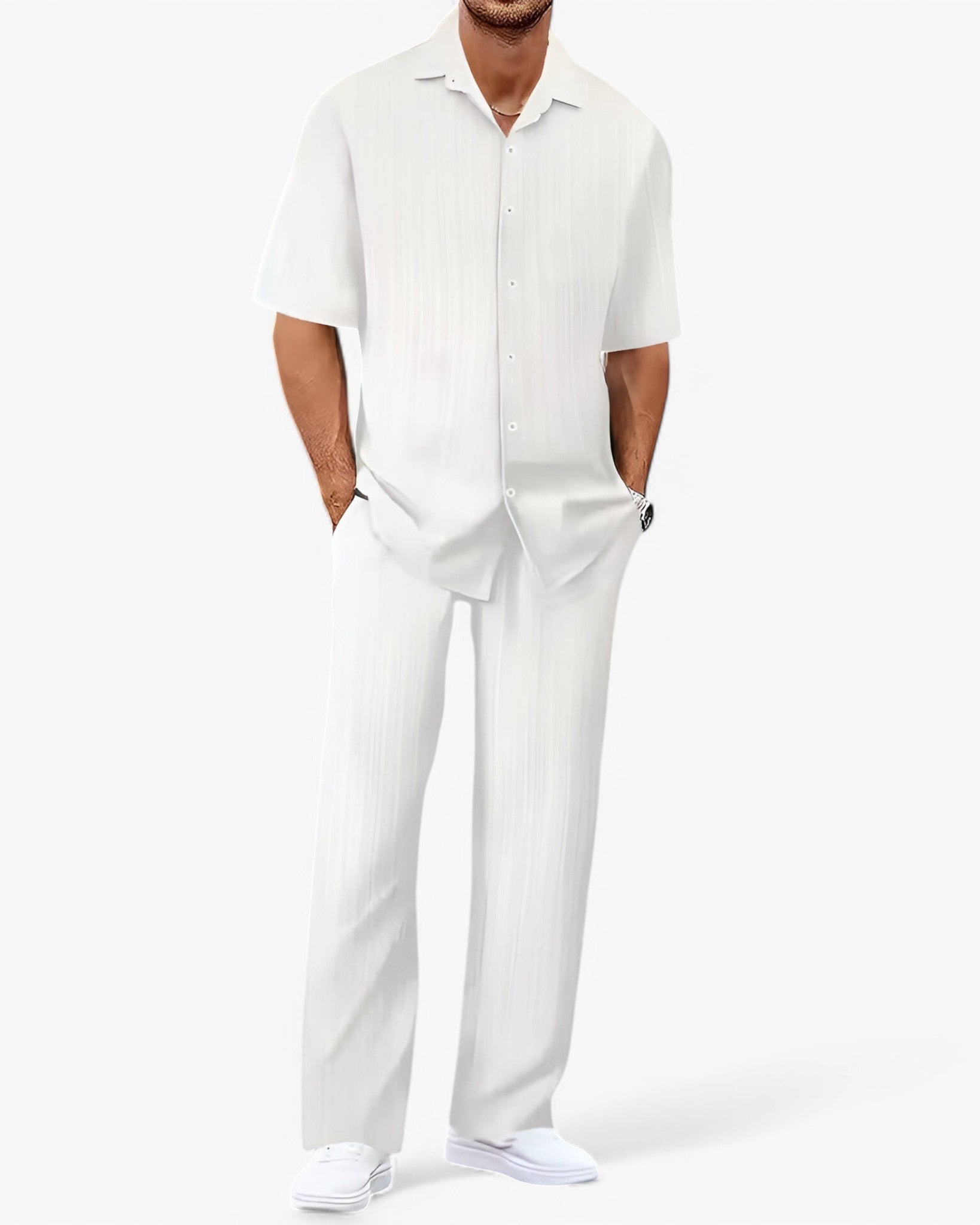 Business Casual set with shirt and pants