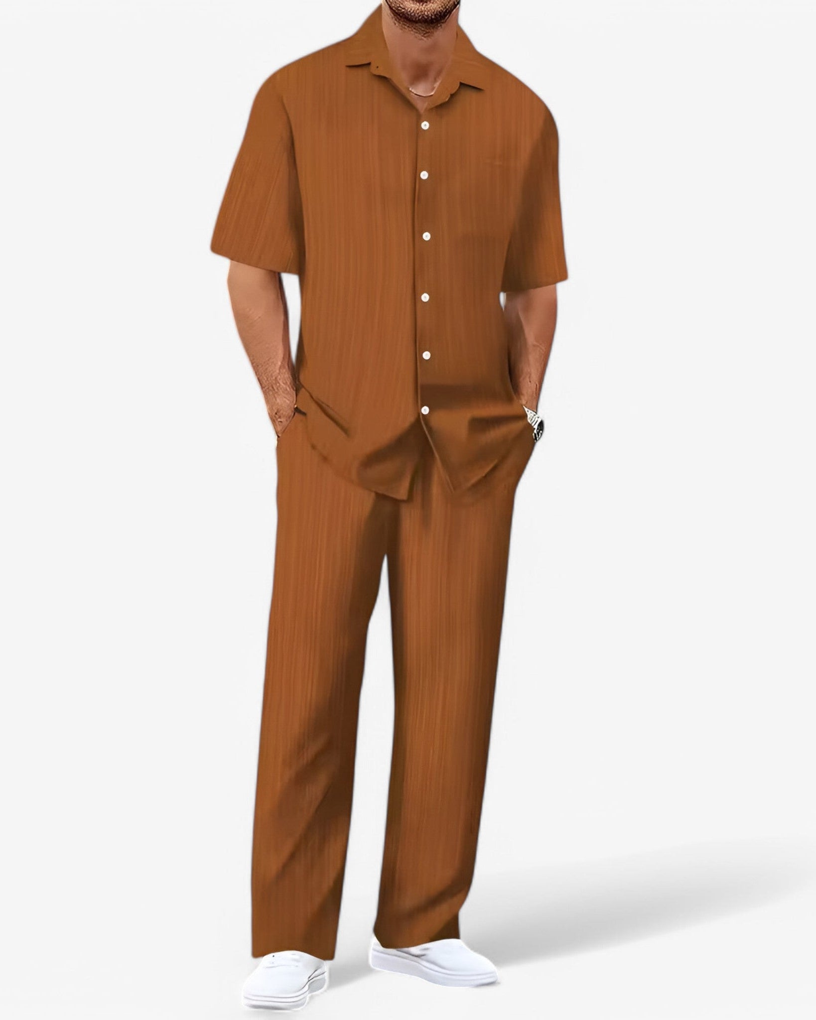 Business Casual set with shirt and pants