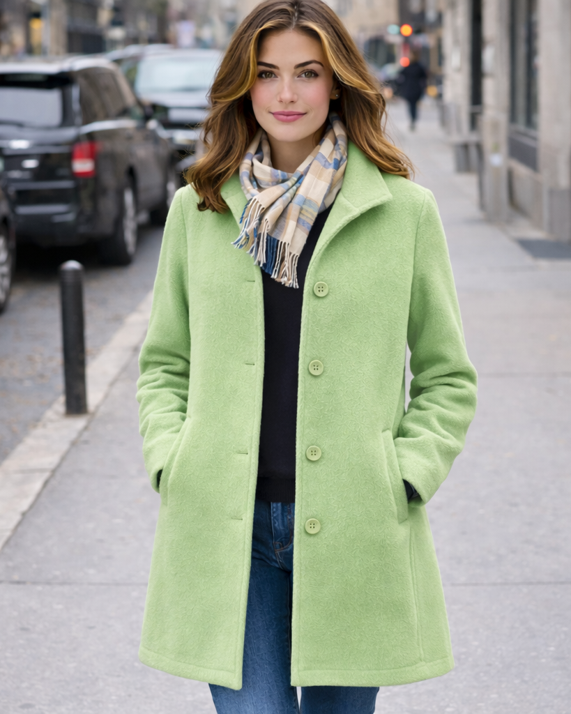 Serena Heritage Coat – Timeless Luxury Outerwear
