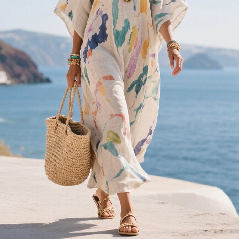 Women's Valerie — Artistic Beach Dress for Effortless Summer Style