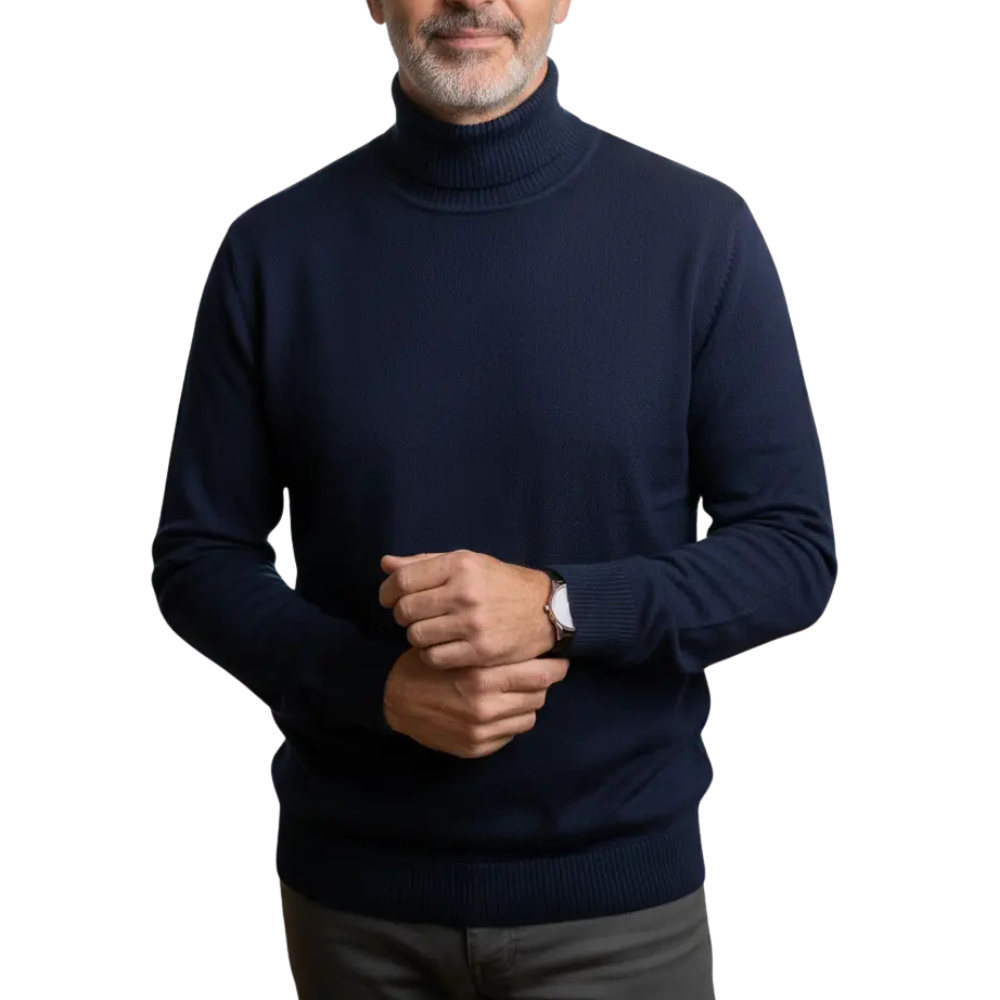 Men's Mitchell Cashmere Turtleneck Sweater