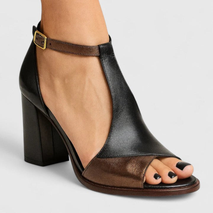 Heels : Catherine | Modern Heels in Black van Cow Clothing