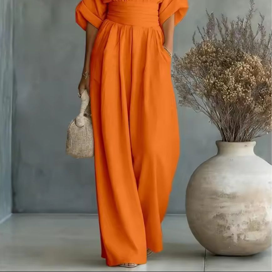 Risel - Jumpsuit to Feel Comfortable and Polished on Your Day.