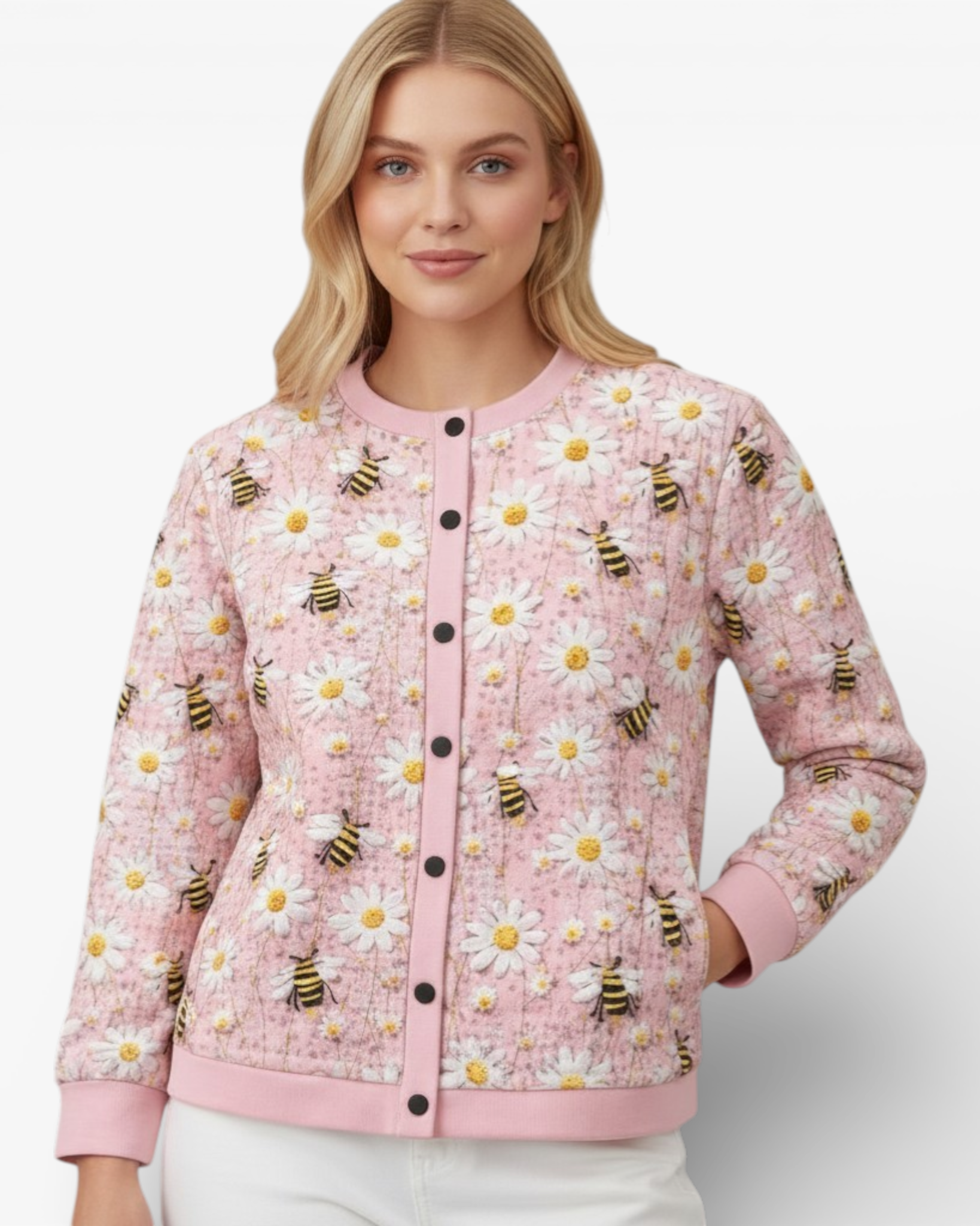 Women's Vintage Knit Cardigan Sweater – Timeless Style, Cozy Comfort