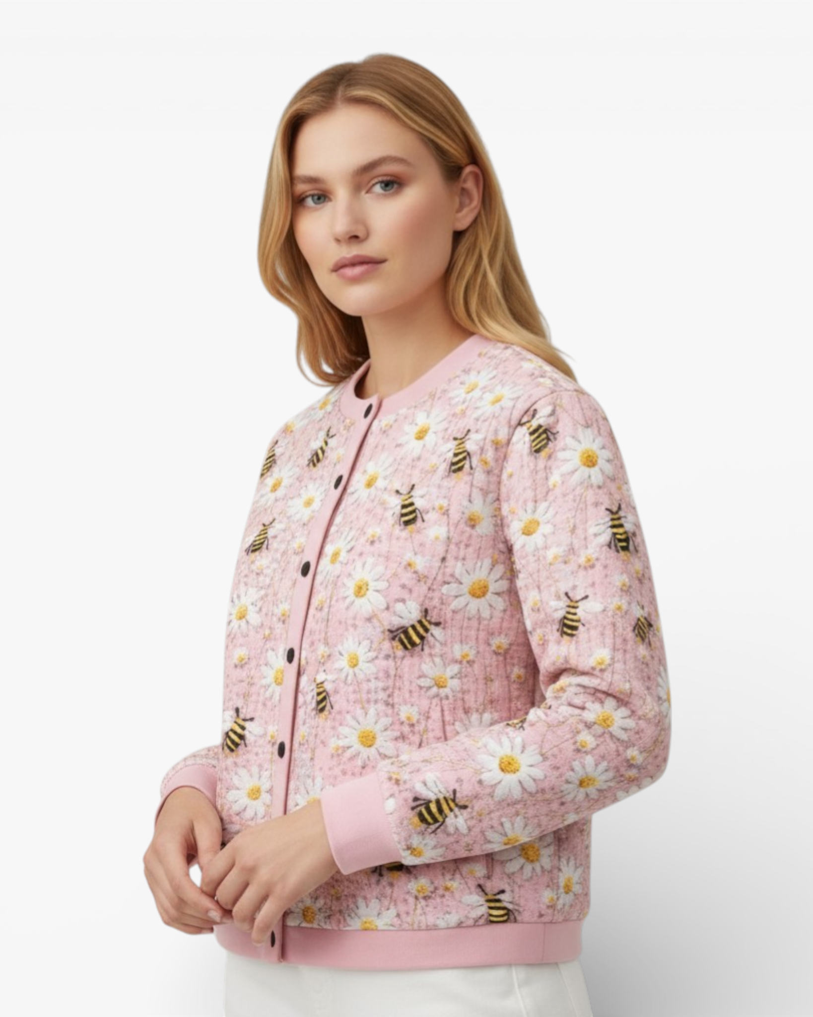 Women's Vintage Knit Cardigan Sweater – Timeless Style, Cozy Comfort