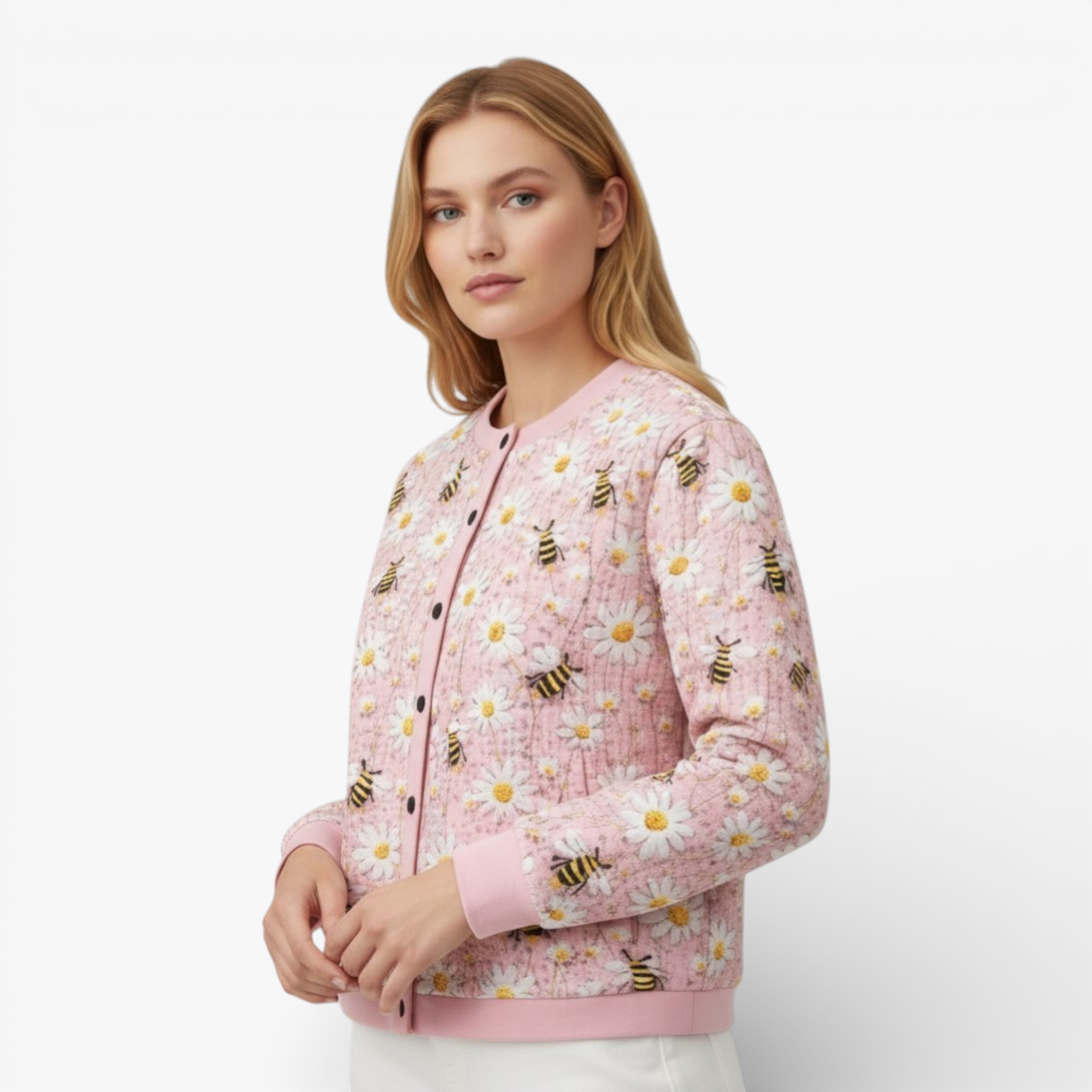 Women's Vintage Knit Cardigan Sweater – Timeless Style, Cozy Comfort