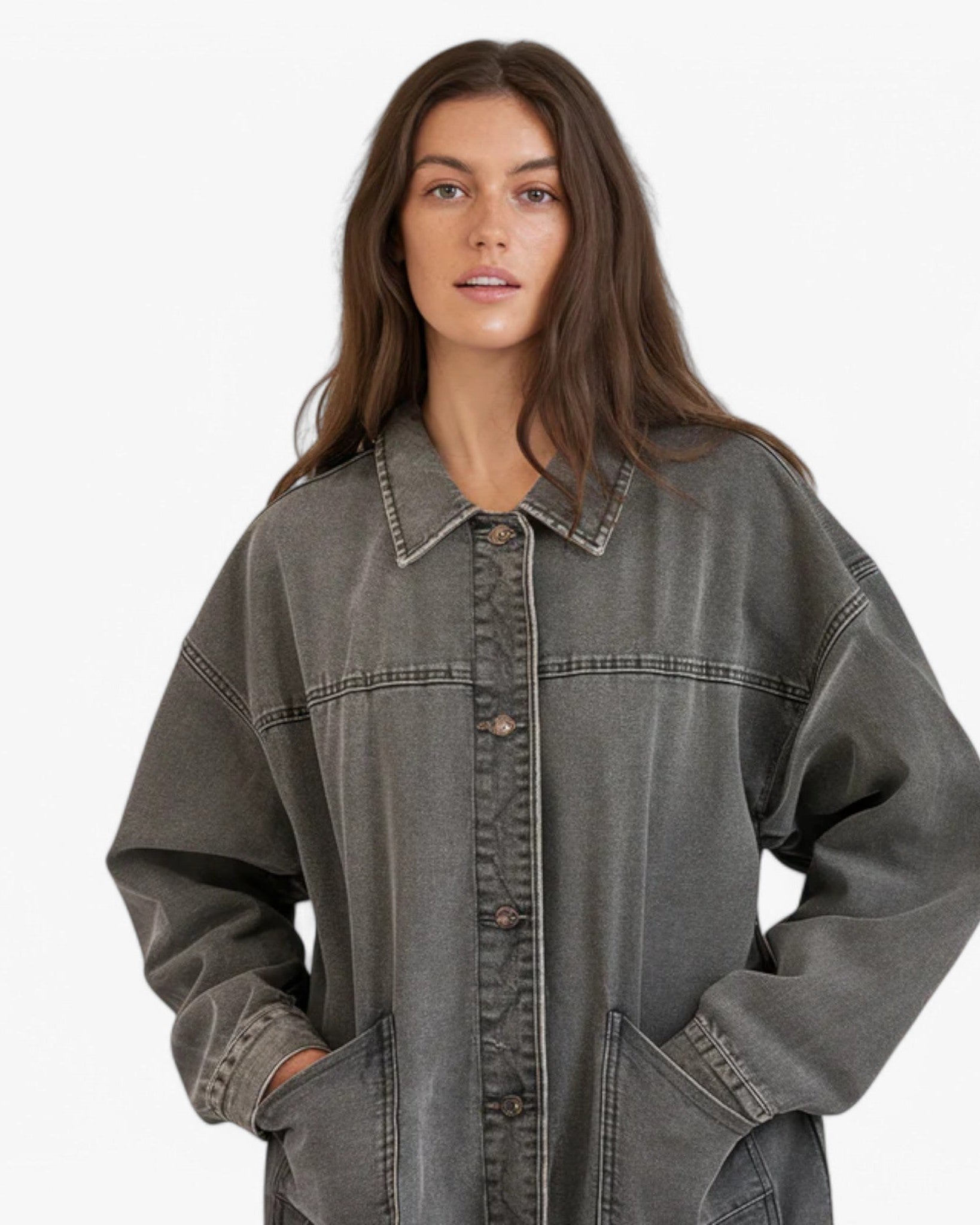 Amelie | Elegant women's denim jacket