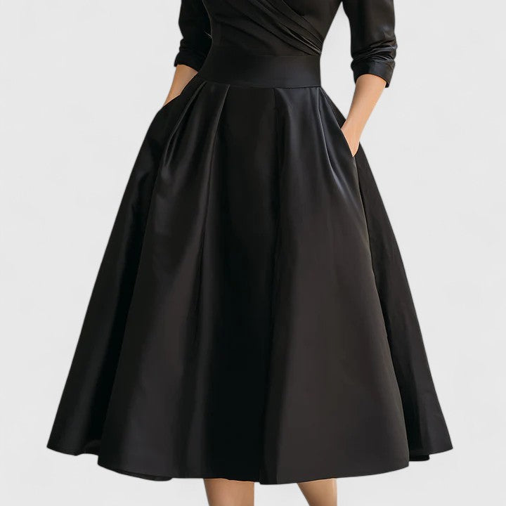 Zyrah - Timeless, Elegant Midi Dress