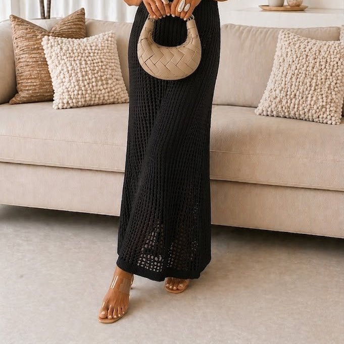 Clothing > Dresses : Bethany™ Cut-Out Long Maxi Dress + Free Inner Dress in Black van Paper Favor