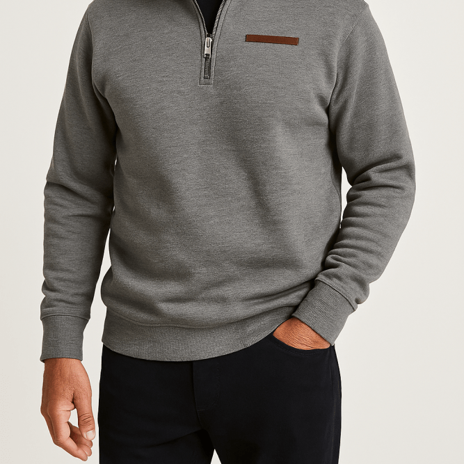 Kellan Cozy Fleece Sweater for Men — Casual Everyday Comfort
