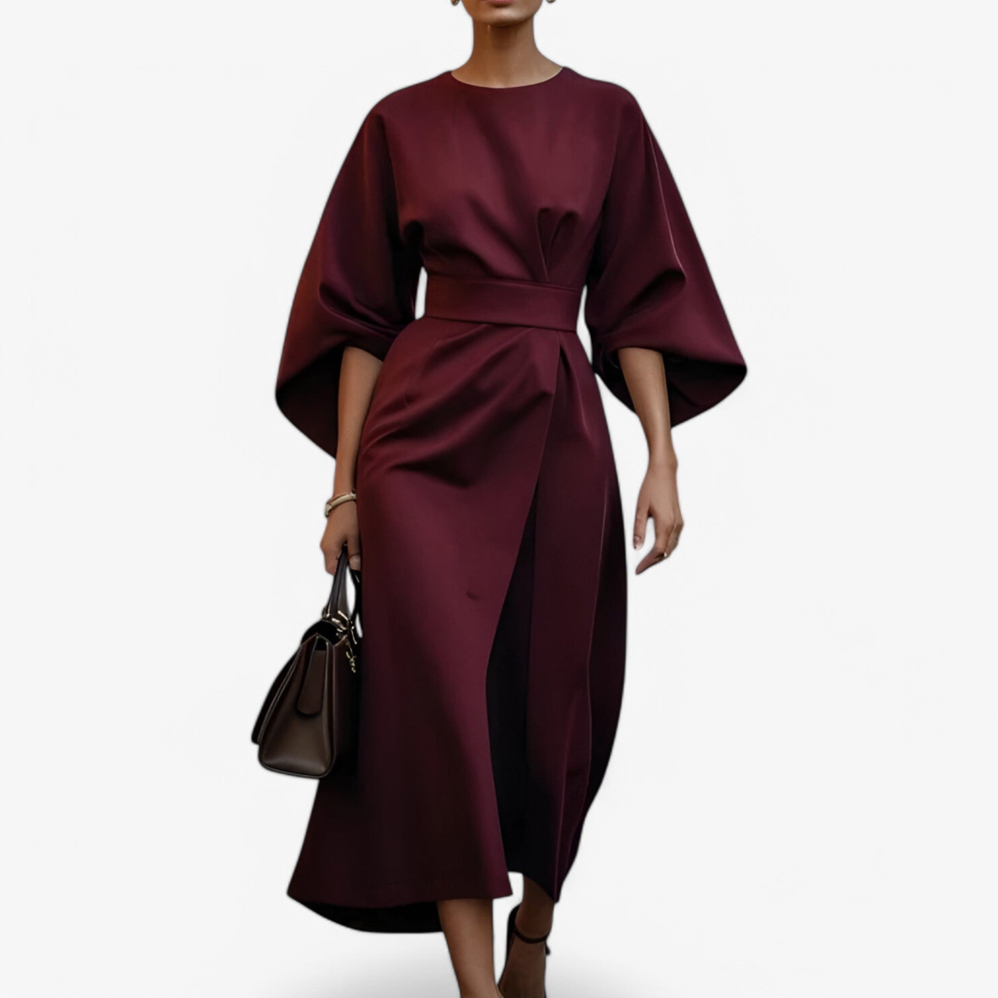 Women's Asymmetric dress with a modern and elegant cut