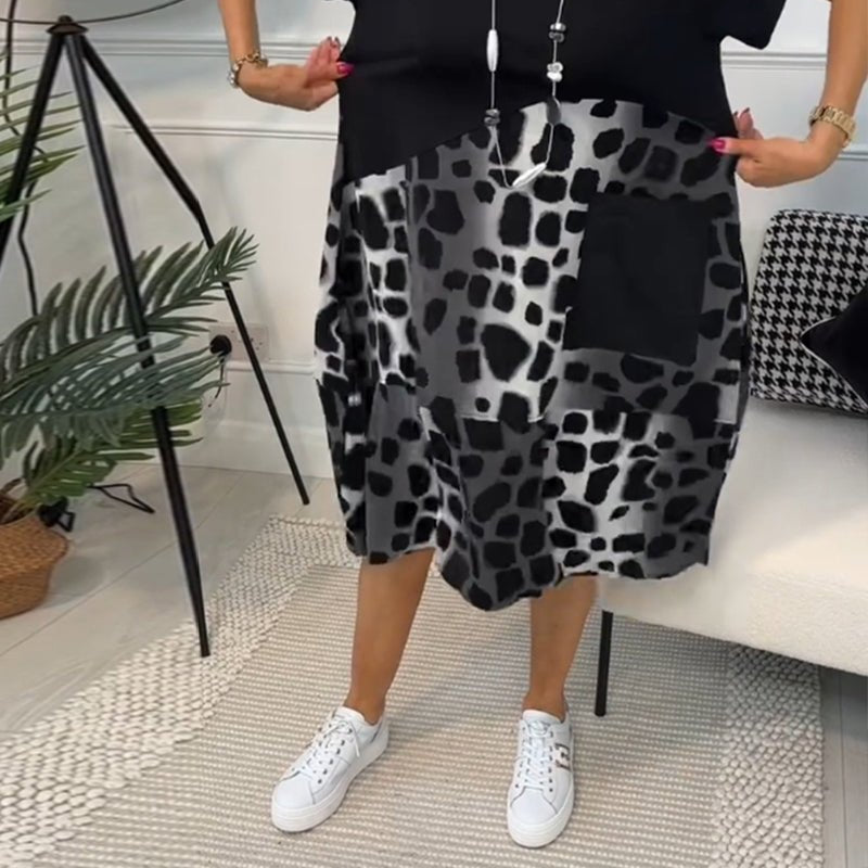 Women > Dresses > Midi : Women's Women’s Elegant Midi Dress — Timeless Sophistication for in Black van Paper Favor