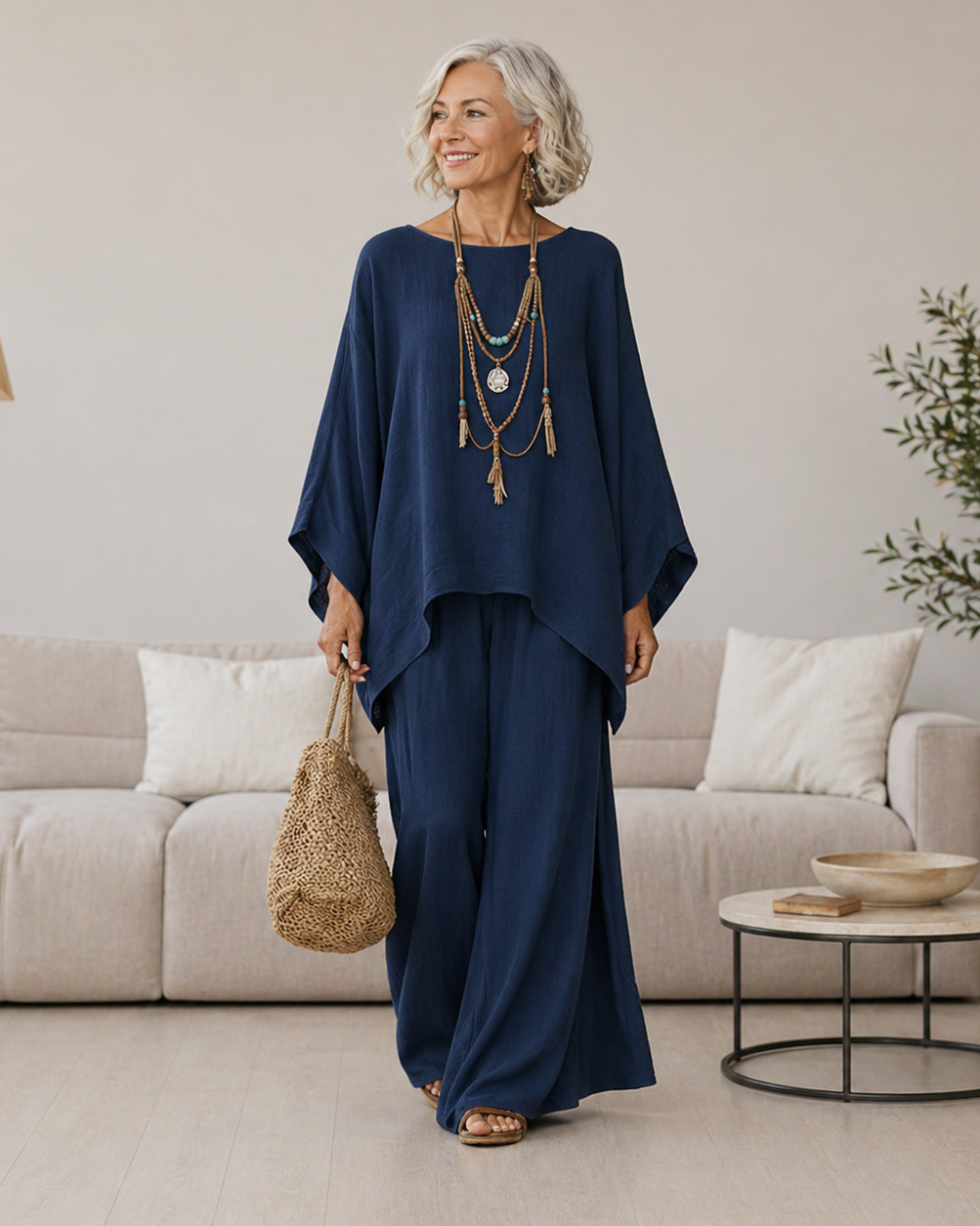 : Celeste - Elegant Two-Piece Set in van Paper Favor