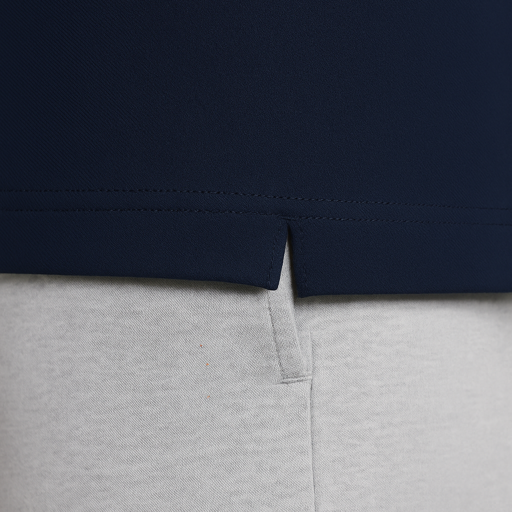 Men's Long-Sleeve Polo Shirt – Classic Elegance and Everyday Comfort