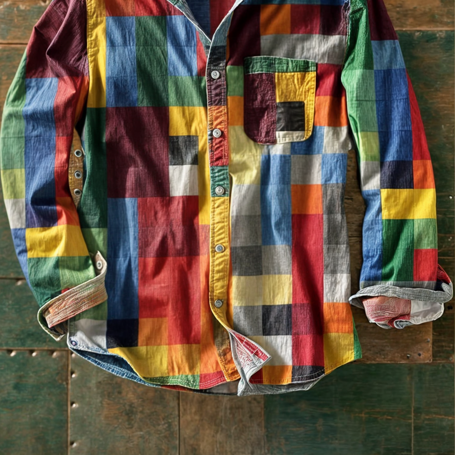 Timeless Elegant blouse with a handy pocket for an effortless, stylish look