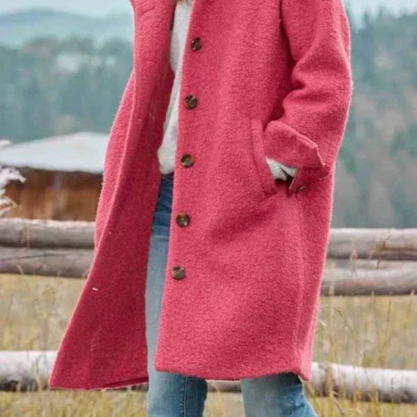Amelie - Elegant Long Winter Coat for Timeless Style and Warmth