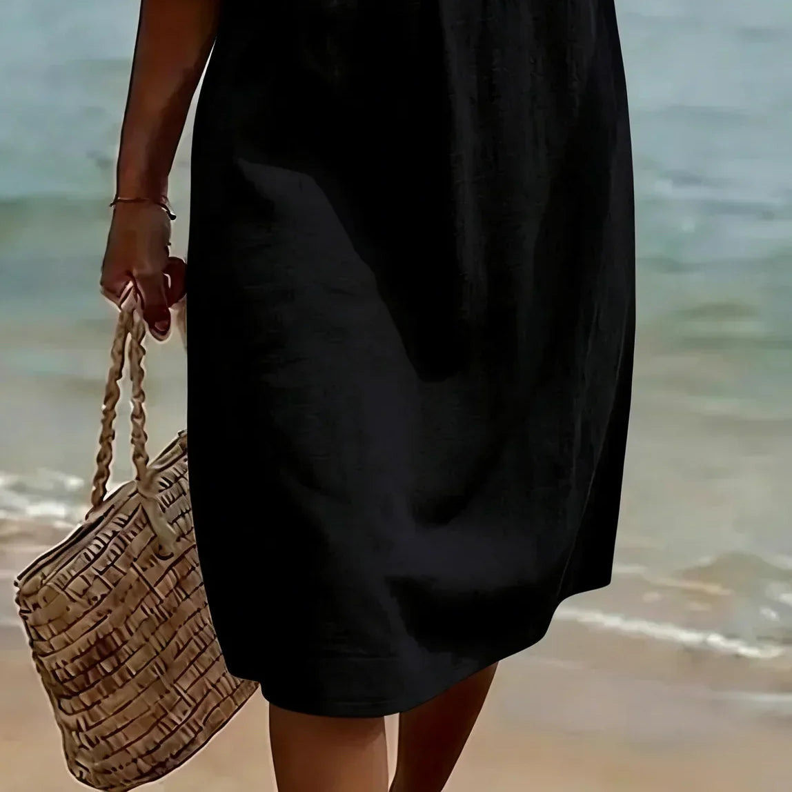 RADMILA™ | TEXTURED LONG SLEEVE DRESS