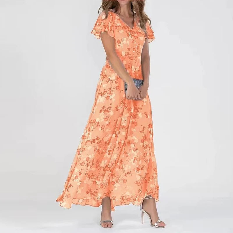 Women's Elegant Casual Maxi Dress – Effortless Chic for Everyday Style