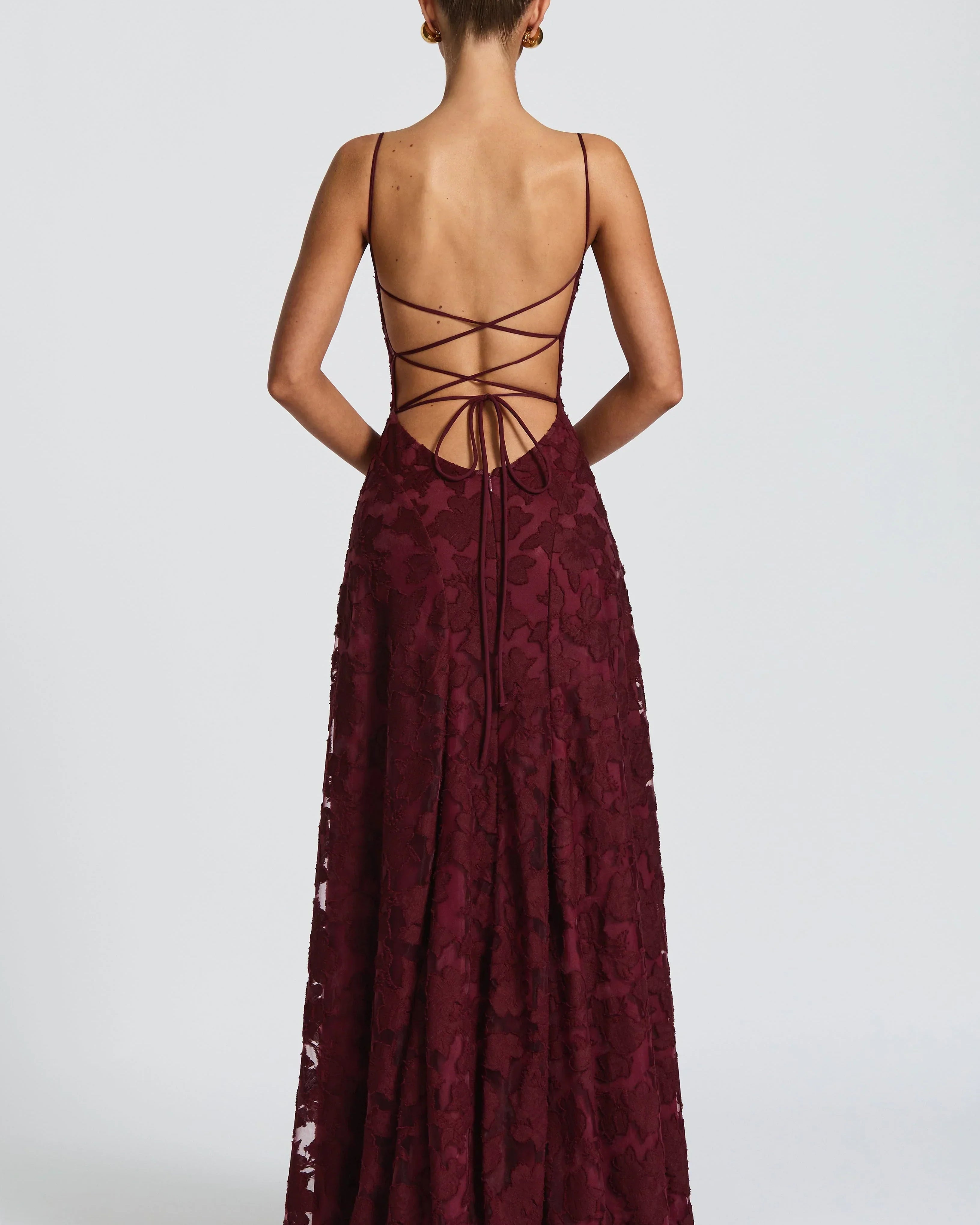 Aveline |Elegant Lace Corset Maxi Dress - Glamorous Evening Gown