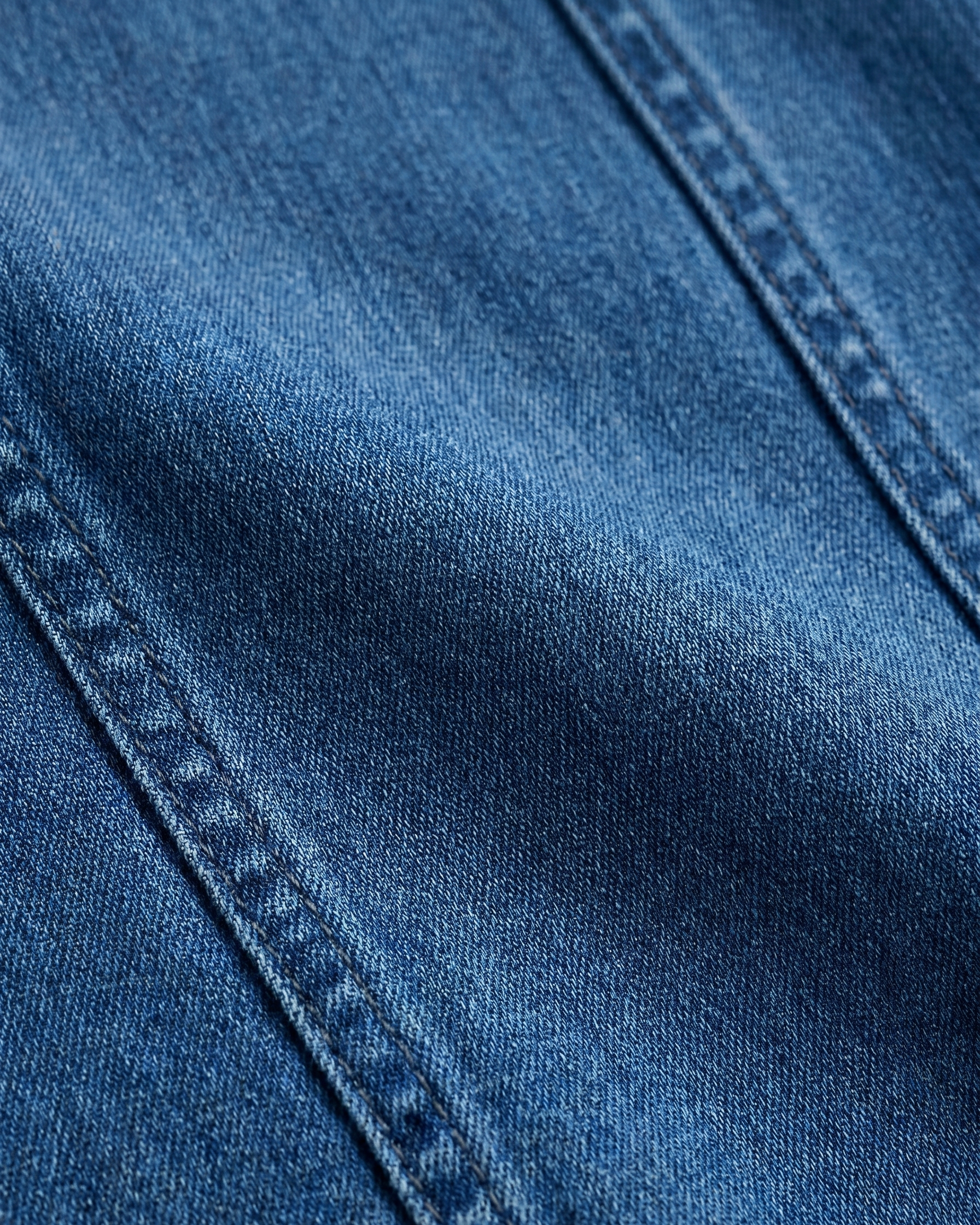 : Monique | Casual Autumn Jean Long Dress in van Paper Favor