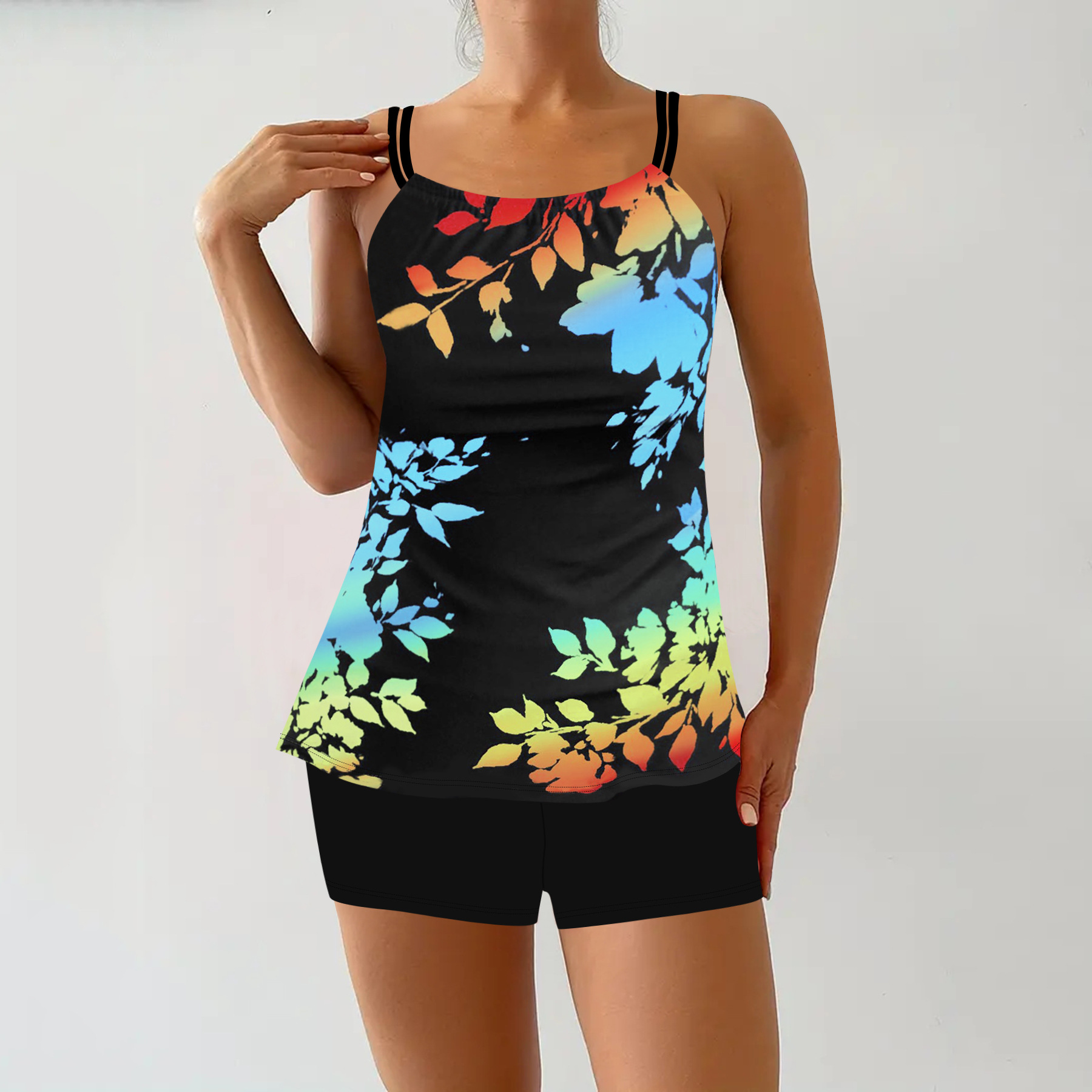 Women's Hallie Two-Piece Bikini – printed, chic, and colorful