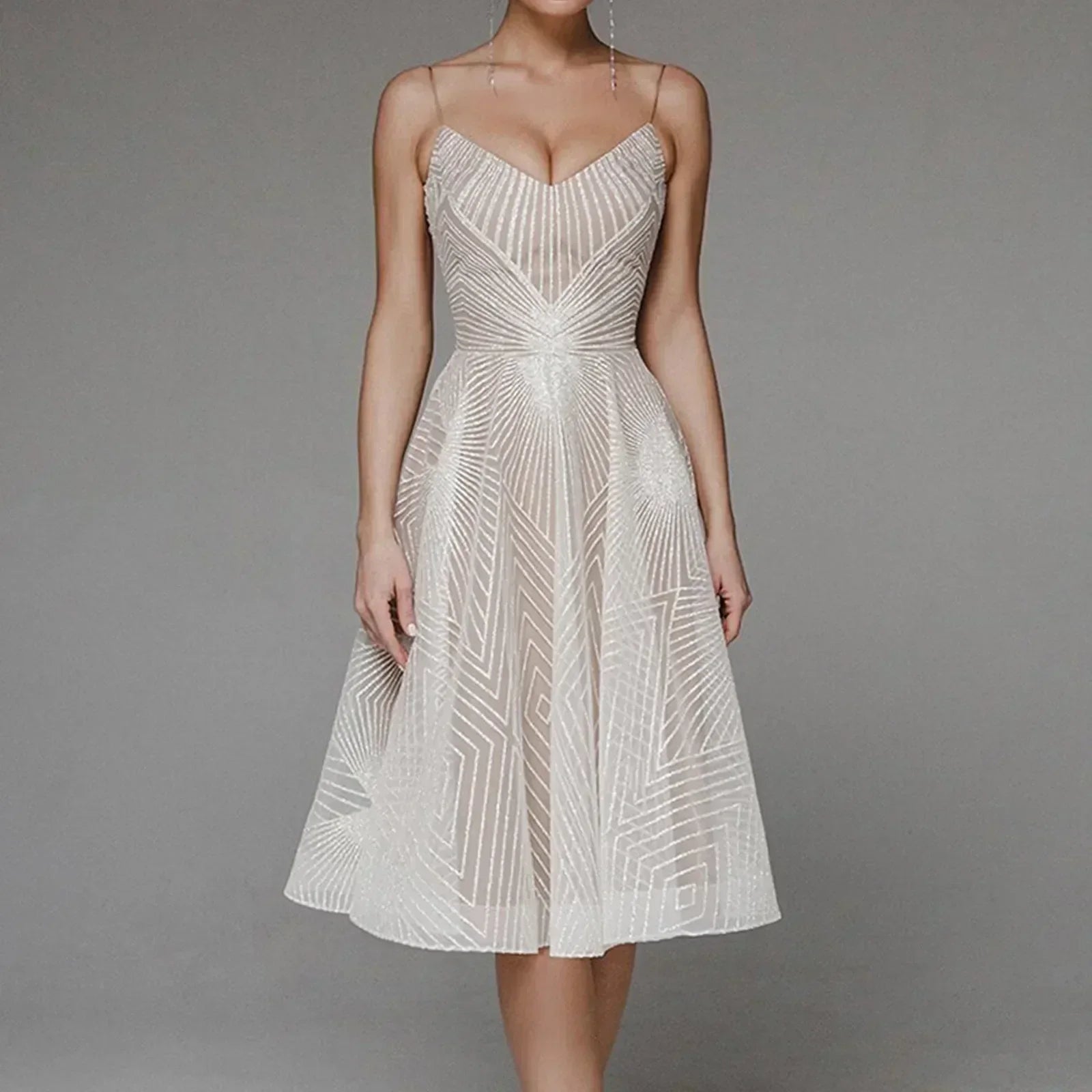 Women's Sophisticated Cocktail Dress with Timeless Elegance