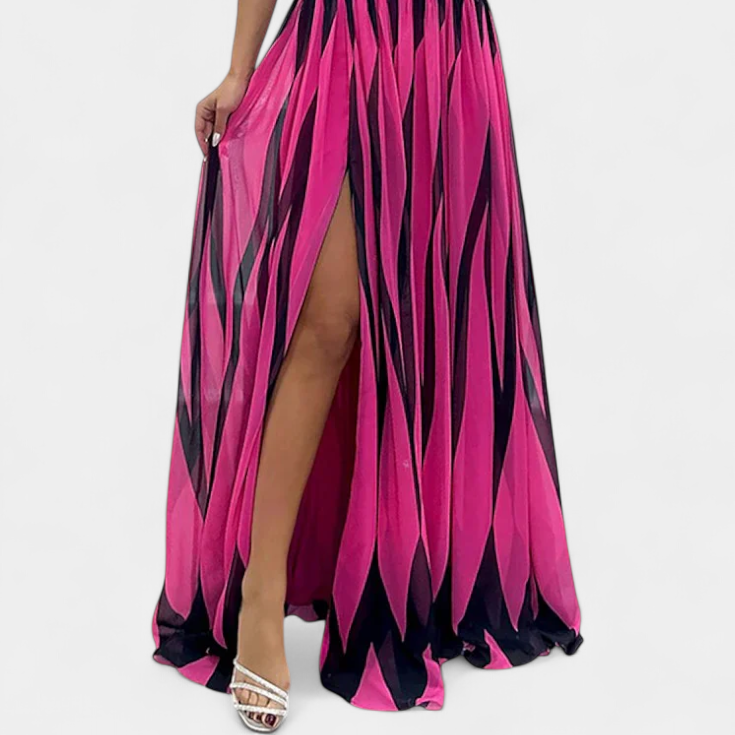 Women's Aubryzah Elegant Maxi Dress — Sophisticated, Flowy Silhouette