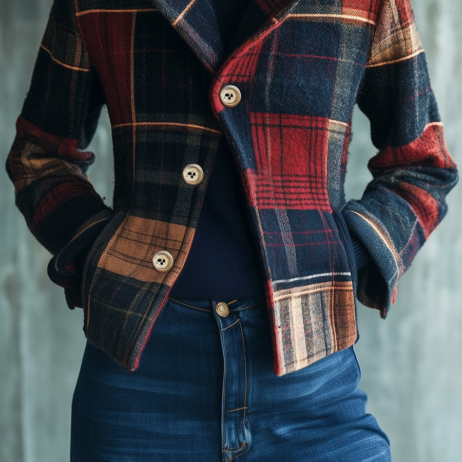 Joyce | Timeless Plaid Jacket