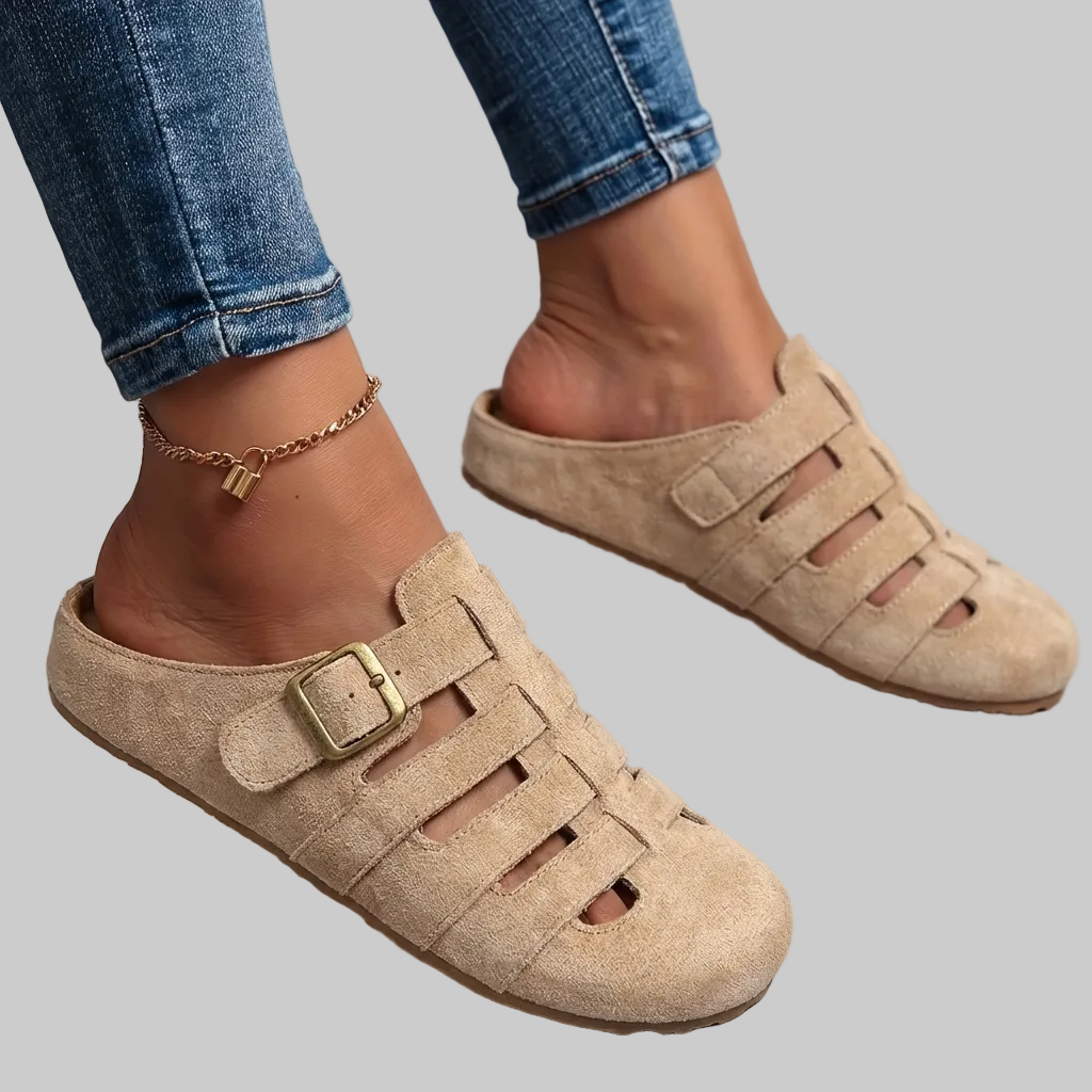 Nathalie | Comfort Slip-On Mule Sandals