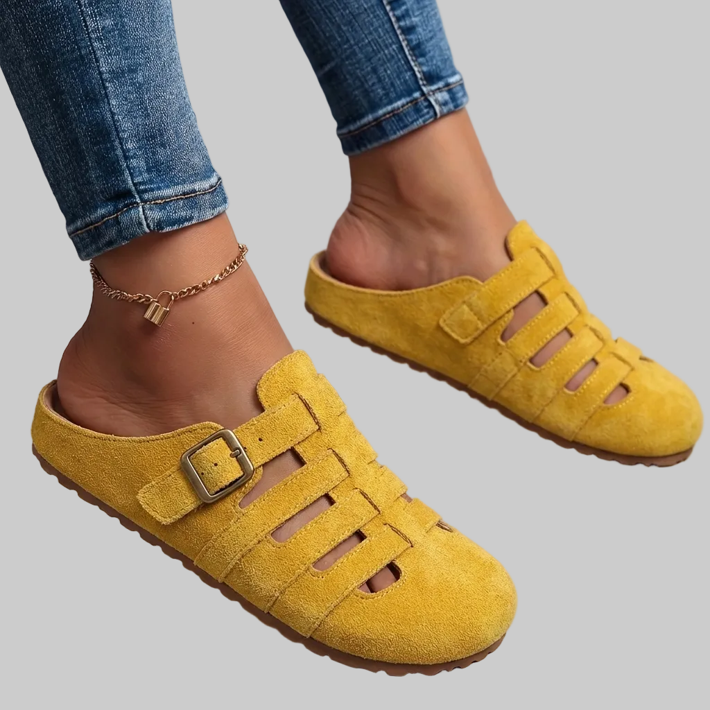 Nathalie | Comfort Slip-On Mule Sandals